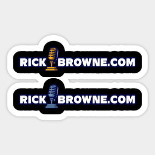 rick browne Sticker